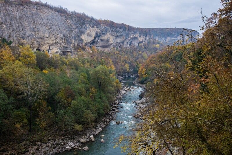 Река Белая, выше Хаджохской тесниныphoto preview