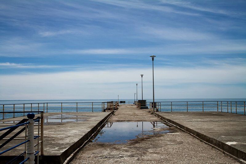 море абхазия  небо пейзаж закат путешествия отдых пирс  Пирсphoto preview