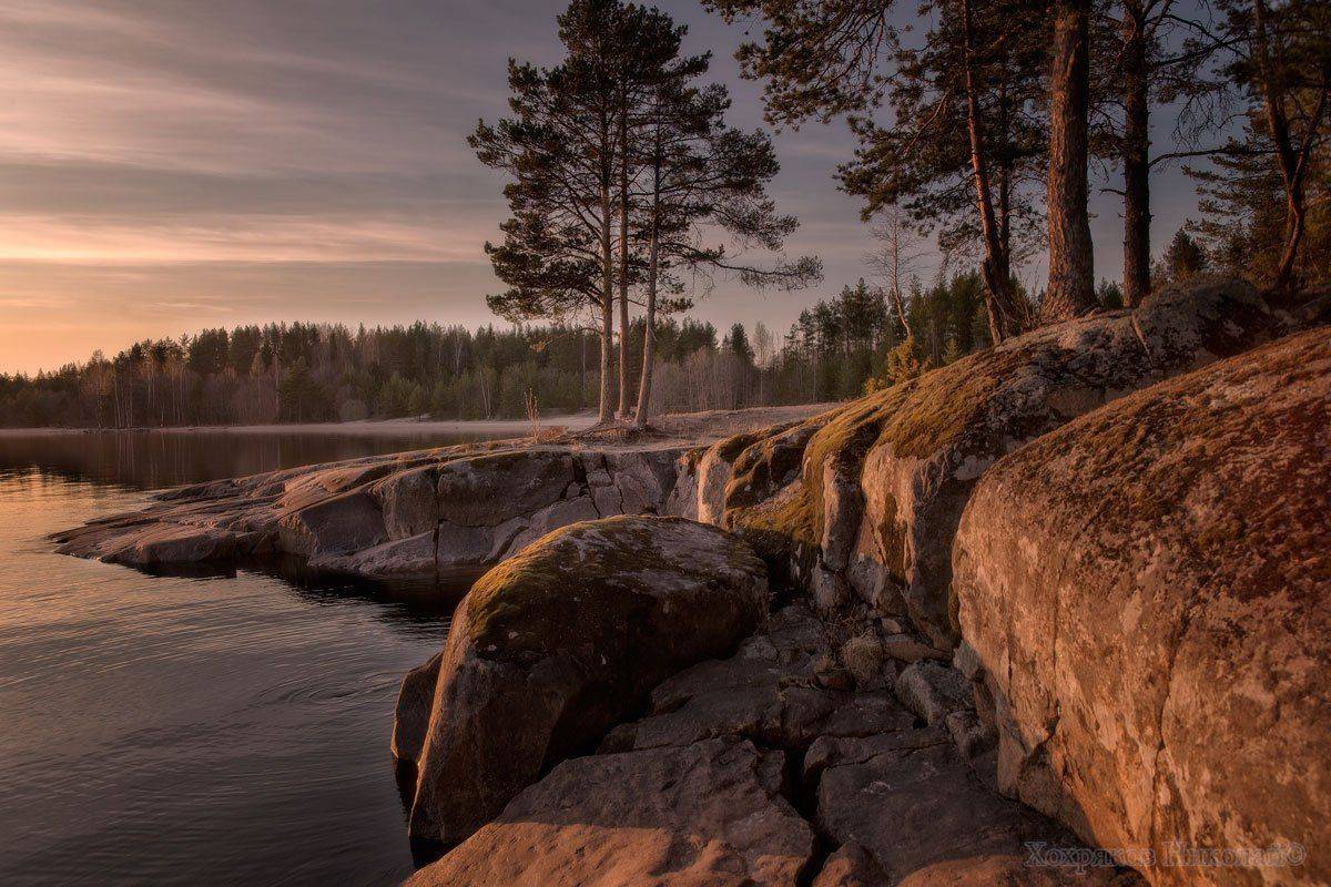 карельский вечер.... Автор: Хохряков Николай , Хохряков Николай