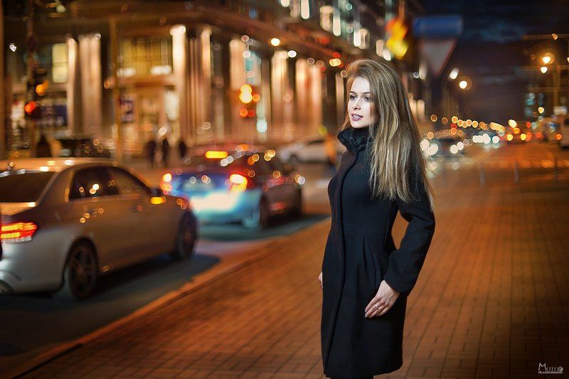 Краснодар, ночь, девушка Надяphoto preview