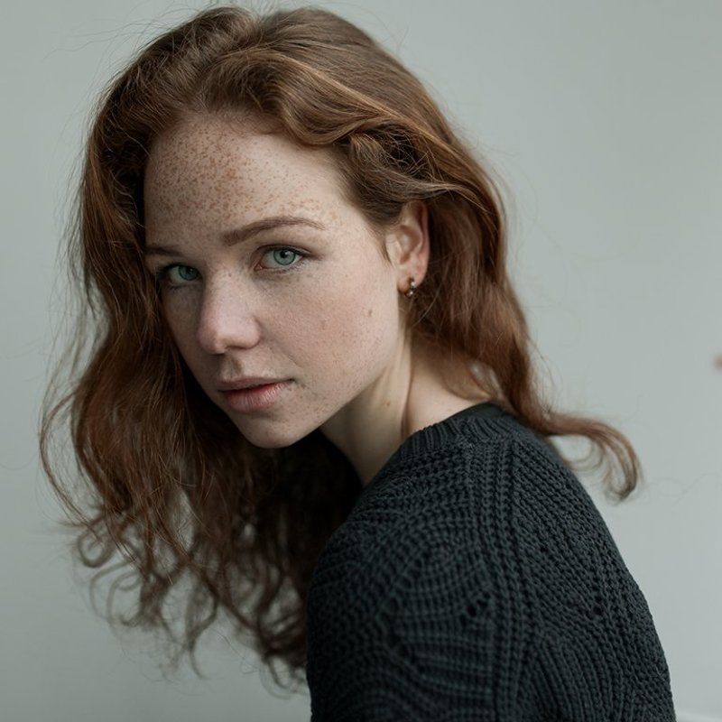 девушка, портрет, sony alpha, a900, 35mm, portrait, popular, beautiful, рыжая, веснушки Katyaphoto preview