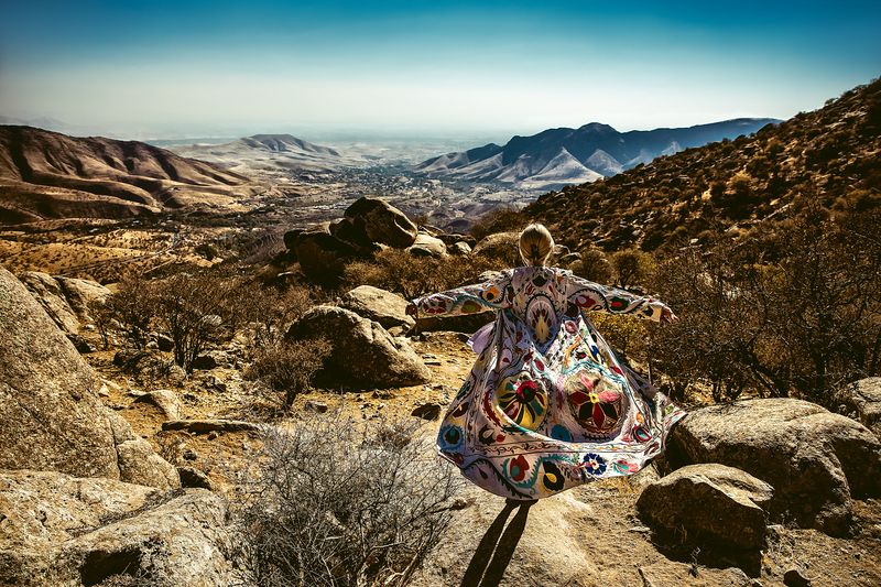 woman, portrait, fashion, beauty, outdoors Patterns of freedomphoto preview