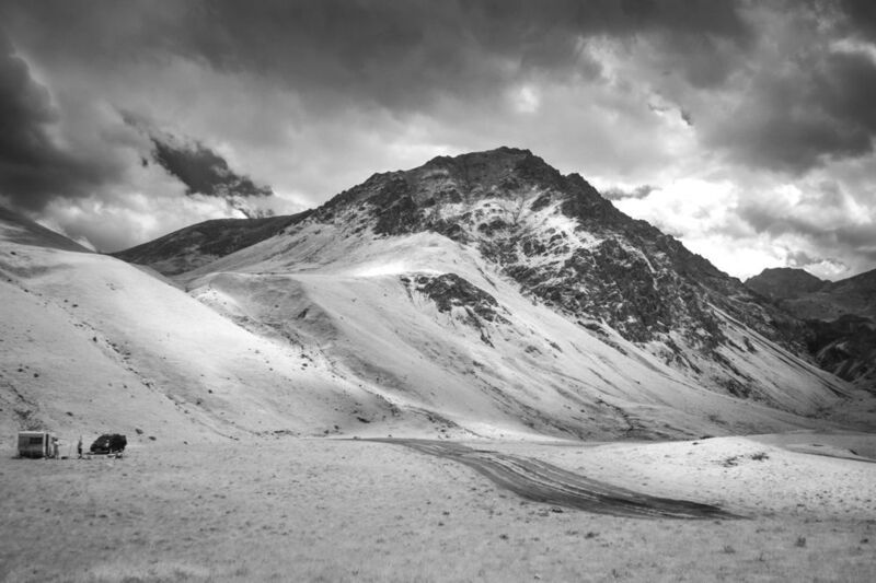 горы, кавказ, пейзаж, ик-фото Горы в ИК-спектреphoto preview