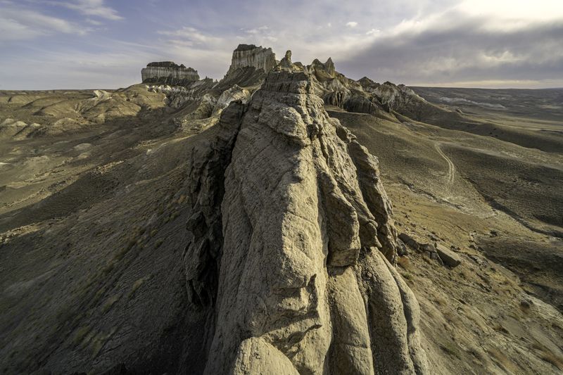 Казахстан, полуостров Мангышлак, Мангыстау, Долина замков, Айракты Айрактыphoto preview