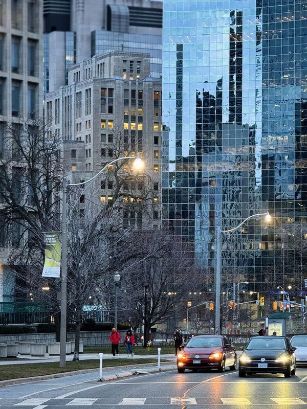 #street #city #urban #building #architecture #modern #car #light #Building #Car #Street light #Light #Vehicle #Infrastructure #Automotive lighting #Tower block #Electricity #Architecture Toronto winter streetphoto preview