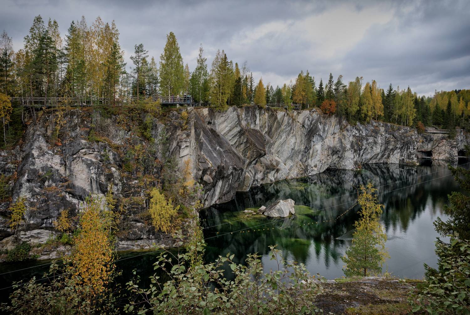 карелия., рускеала., осень, Тихонов Дмитрий