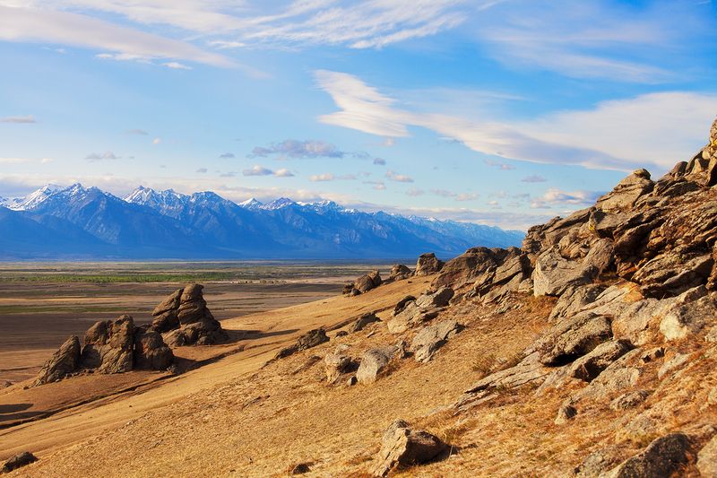 бурятия, пейзаж, россия Сувинская Саксонияphoto preview