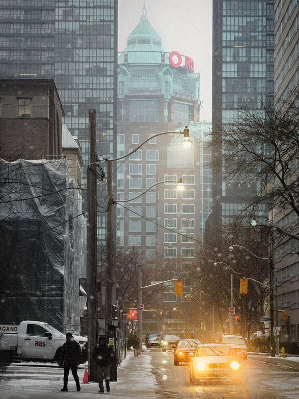 #city #Car #Building #Skyscraper #Daytime #Photograph #Vehicle #Infrastructure #Light #Wheel #Tire Toronto winter streetphoto preview