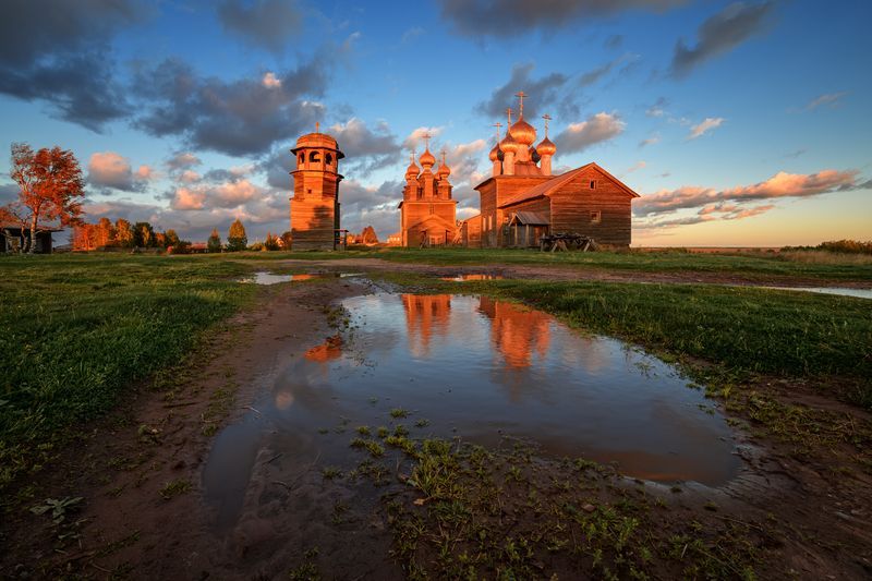 Ворзогоры Осенний вечер...photo preview
