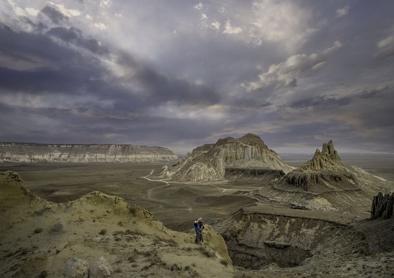 Казахстан, полуостров Мангышлак, Мангыстау, Долина замков, Айракты Есть ли любовь на Марсеphoto preview