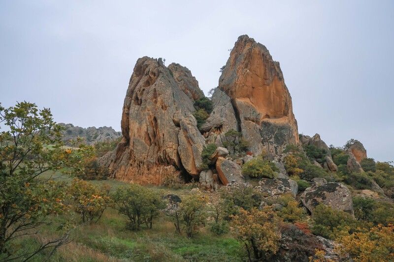 горы,гриф,пейзаж.осень.дагестан, Уши...photo preview