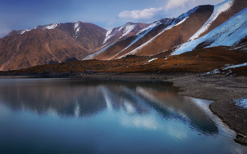 кыргызстан, озеро кель-тор Зеркалоphoto preview