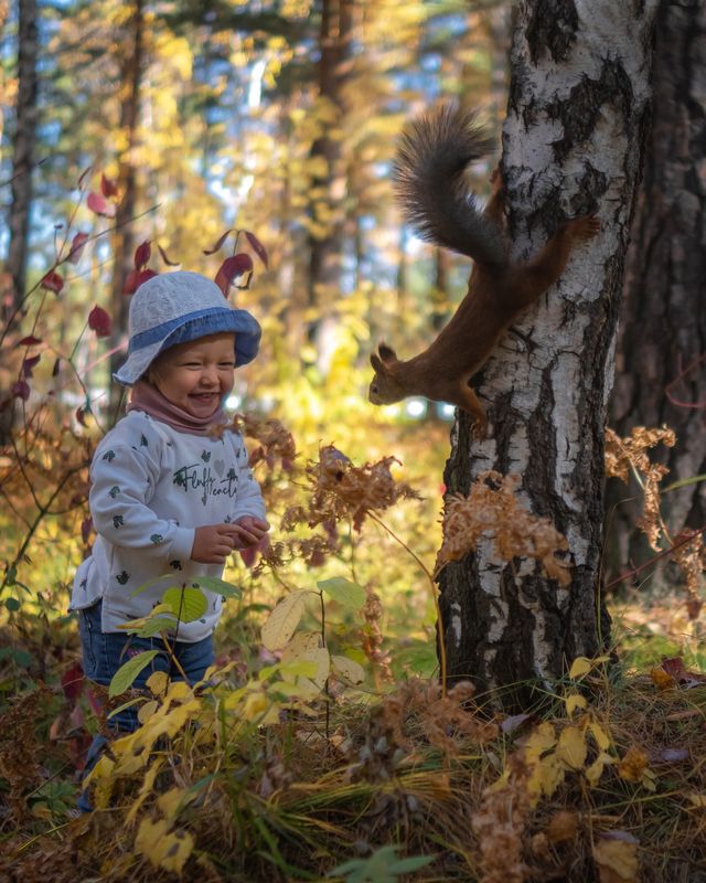Встреча с белкой фото превью