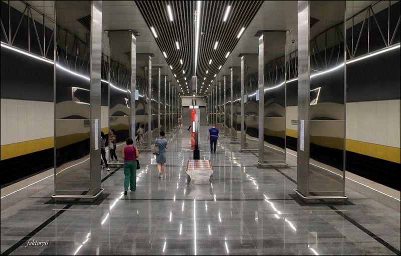 метро, москва, архитектура, транспорт, город, подземка станция метро  Косино. Москва фото превью