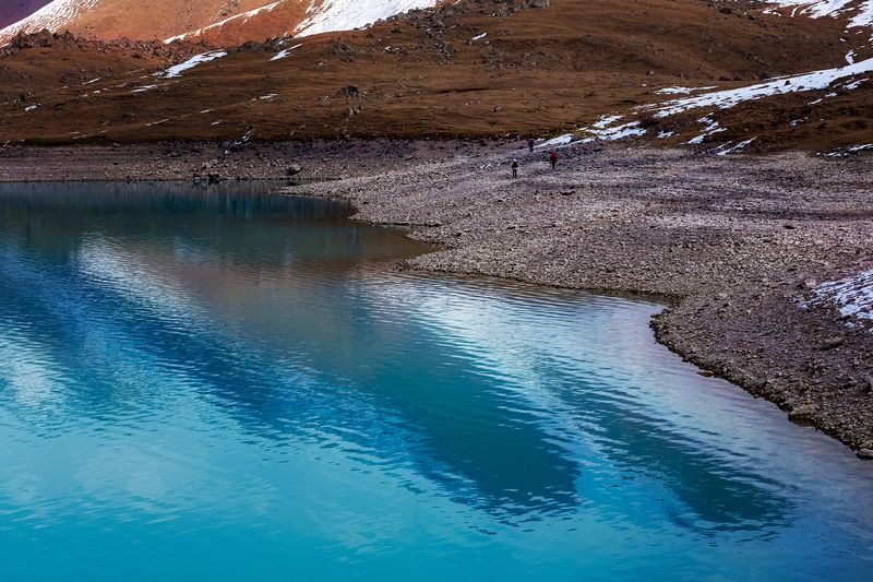 кыргызстан, озеро кель-тор Кель-Тор в октябреphoto preview