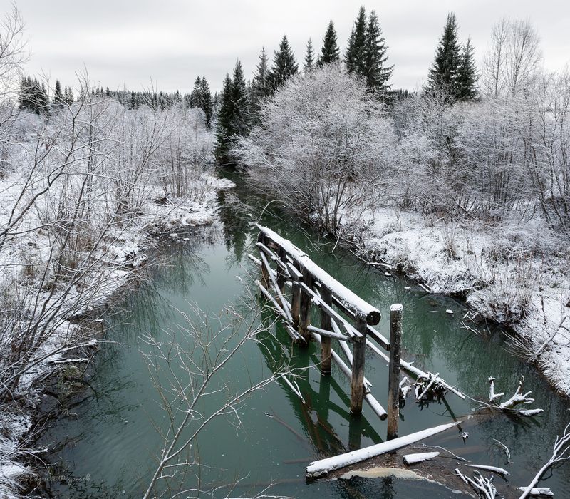 Первый снег.photo preview