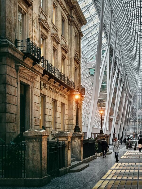 #Building #Window #Road surface #Alley #City #Tints and shades #Symmetry #Facade #Wood #Metropolis Atriumphoto preview
