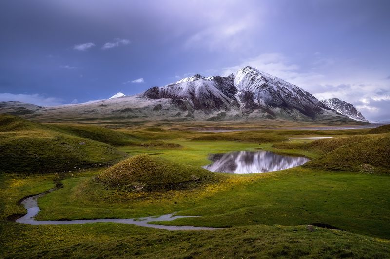 Вечер в долине Сары-Жазаphoto preview