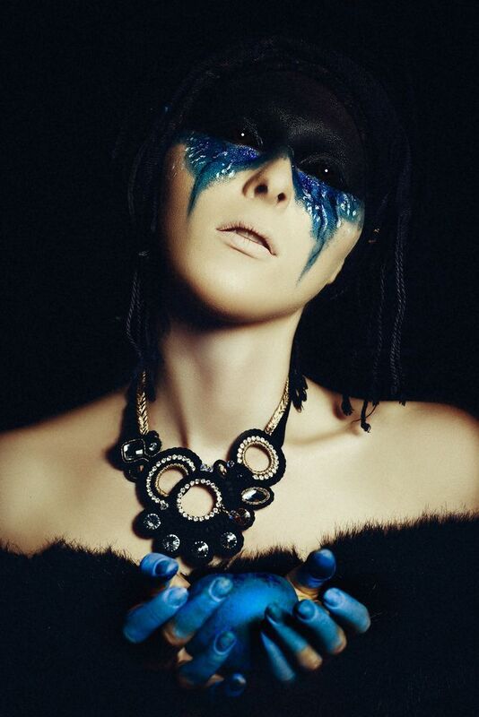 woman, portrait, conceptual, studio, bodyart Oracle of the Voidphoto preview