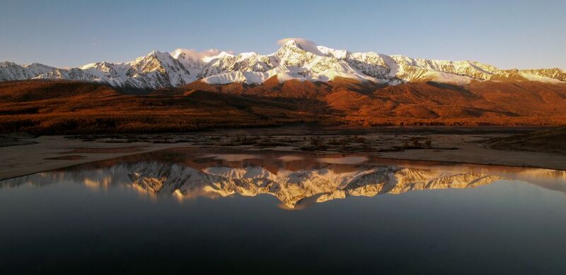 озеро Джангыскёль, Алтай, республика Алтай, Горный Алтай Рассвет на озере Джангыскёльphoto preview