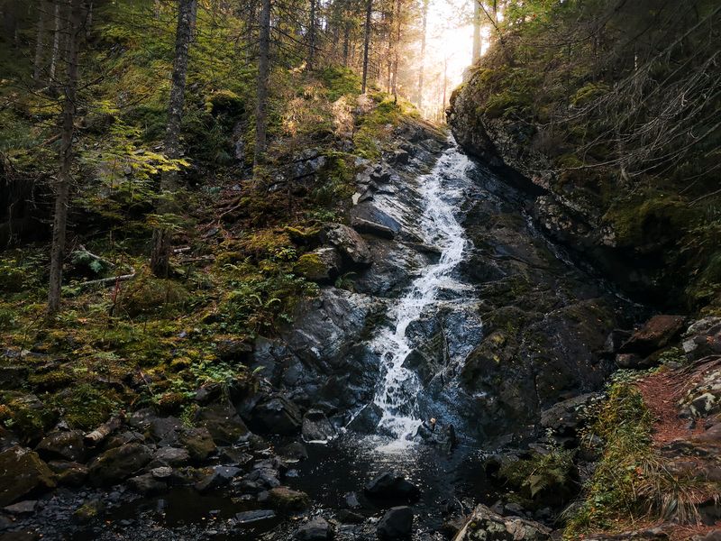 карелия, водопад, молочный Водопад Молочный, Карелия фото превью