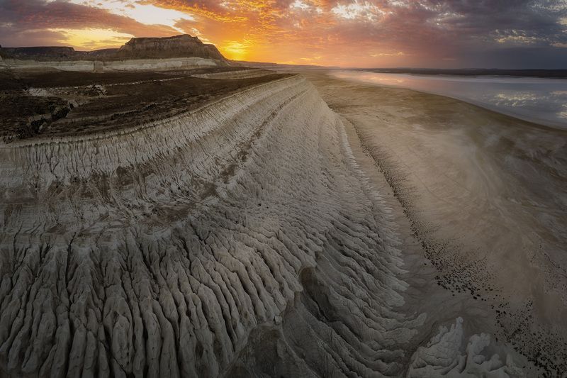 Тузбаир на рассвете (панорама с дрона)photo preview