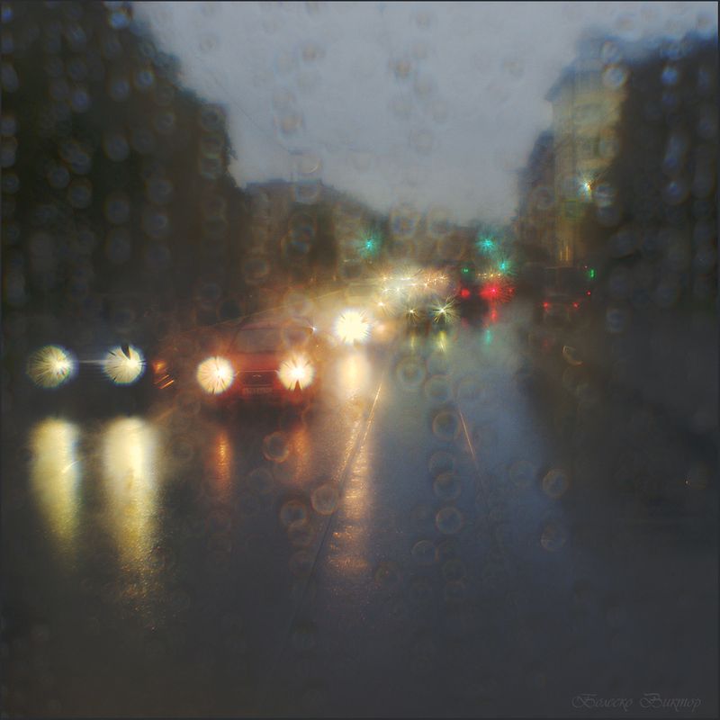 монокль, индустар-50, artрhoto, manuallens Дождливый час пикphoto preview