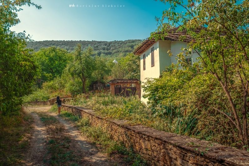 старо стефаново,българия,old,building,light,blue Старо Стефановоphoto preview