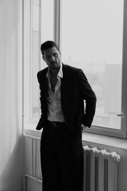 мужской портрет, мужчина, мужская съемка, black and white, male, men, актер, модель photo preview