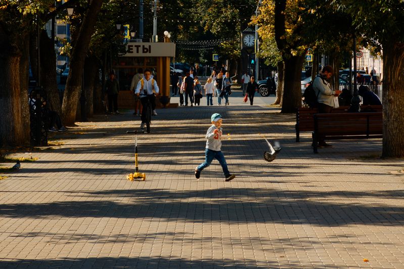 По лужам бегать, голубей гонятьphoto preview