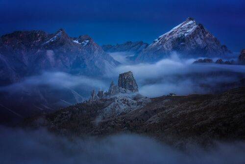 When Cinque Torri sleeps...