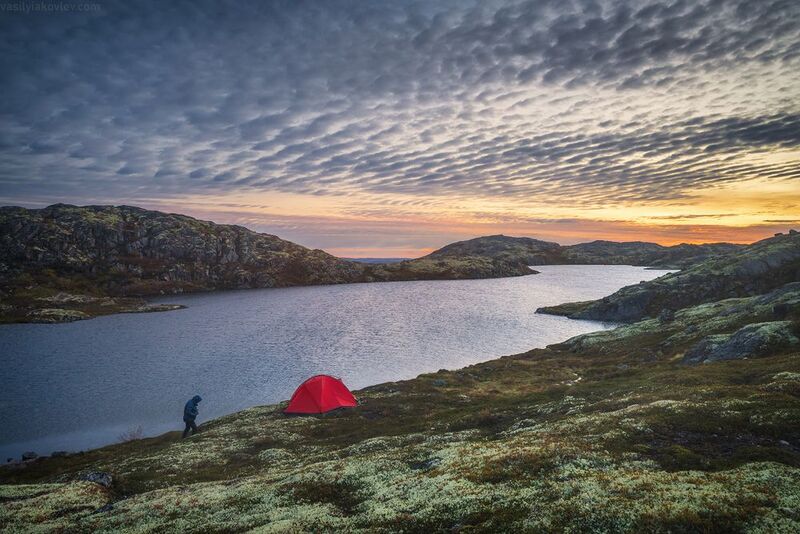 рыбачий, фототур, яковлевфототур, кольский, арктика, север, аврора, сияние, средний Окрестности хребта Мустатунтуриphoto preview