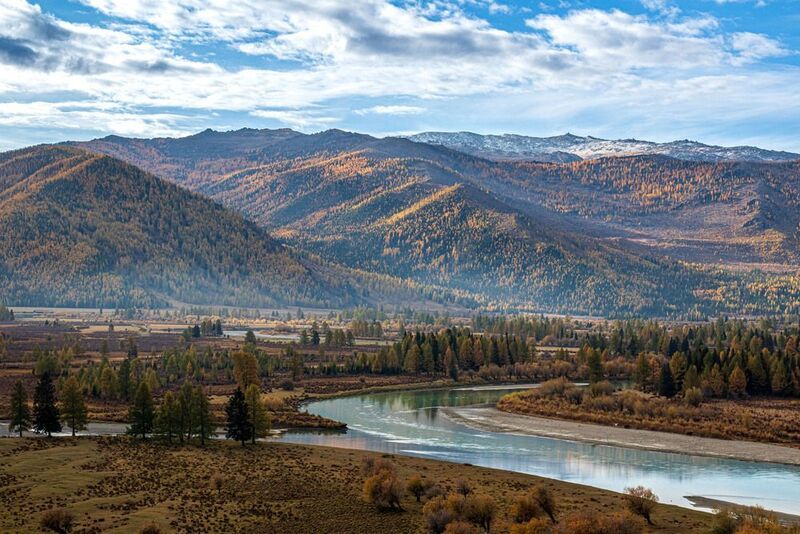 алтай Слияние рек Акалаха и Джазатор.photo preview