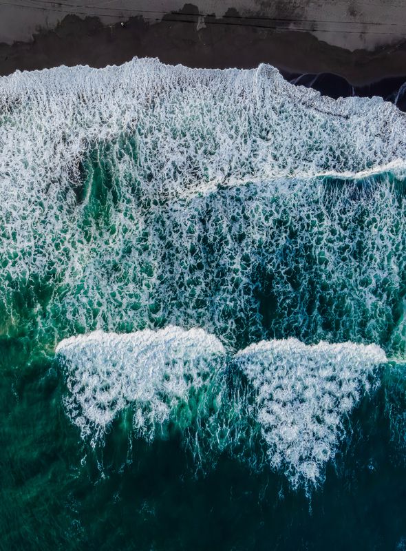 халактырский пляж, прибой, волна, камчатка, природа, вода, тихий океан, пляж Рисунки тихого океана...photo preview