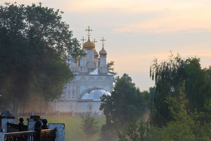 Вечерний туман фото превью