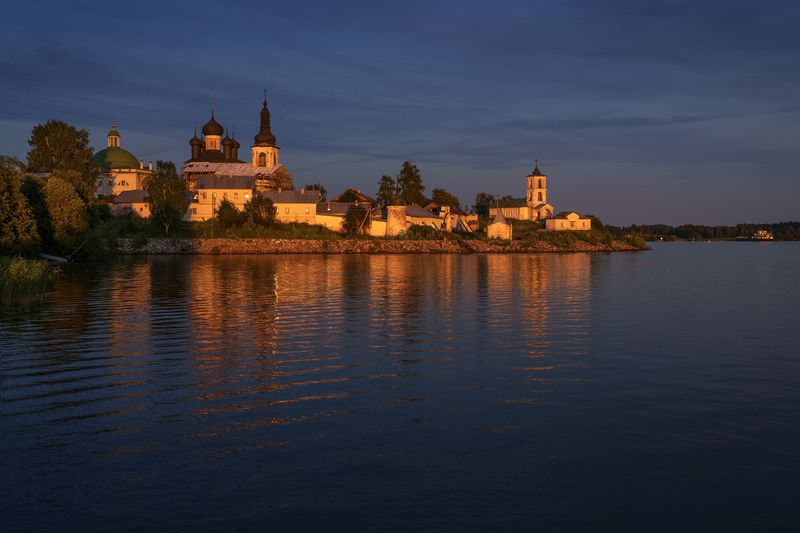 горицы, горицы на шексне, шексна, вологодская область, вечер, закаь Заключительный аккорд фото превью