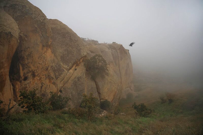 горы,туман,гриф,пейзаж, Туман в горах..photo preview