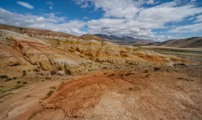 Россия, Горный Алтай, Кош-Агачский район,  Цветные горы Кызыл-Чина, Алтайский Марс Алтайский Марсphoto preview