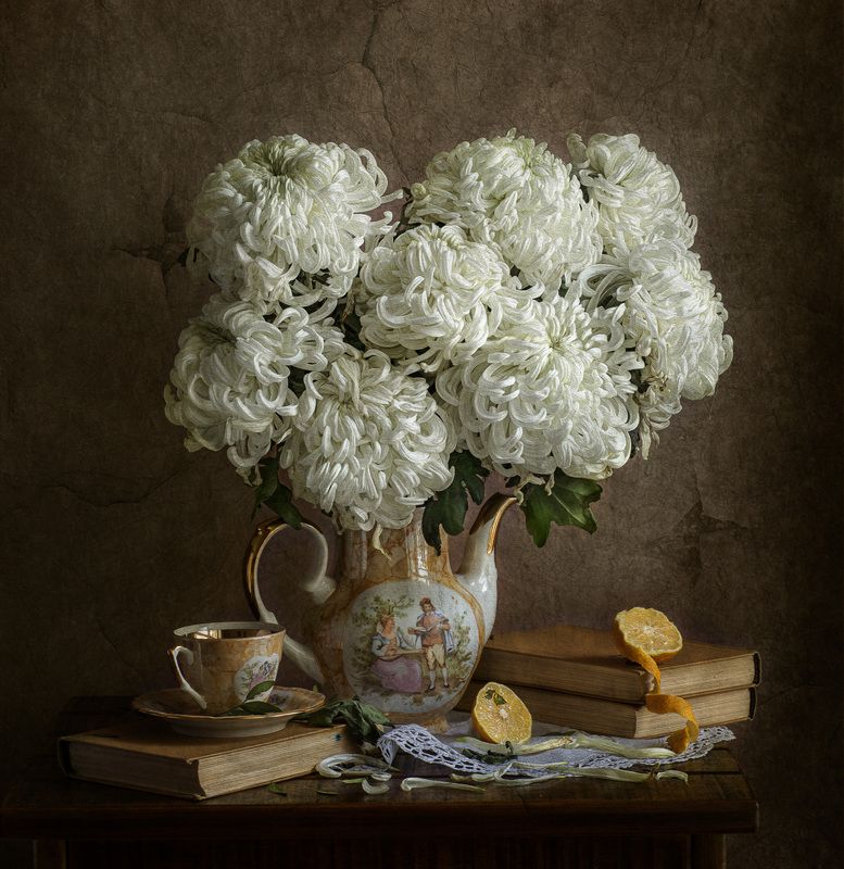 Кудрявые хризантемыphoto preview