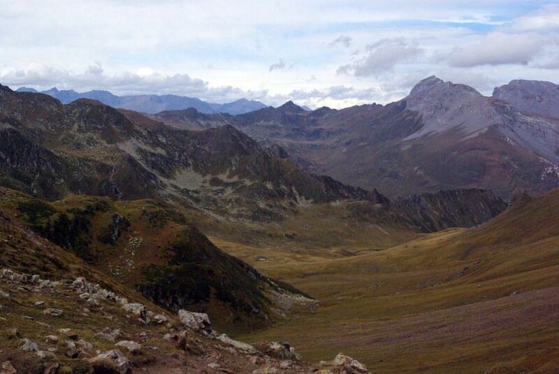 архыз Вид с перевала ... фото превью