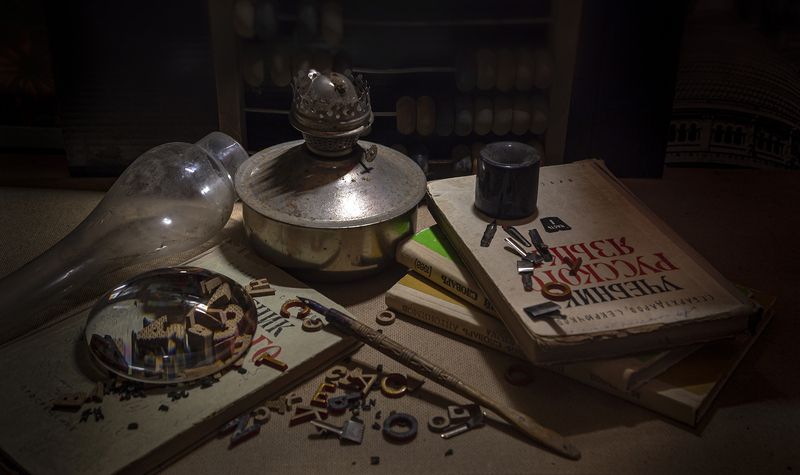 натюрморт. Сначала было слово. фото превью