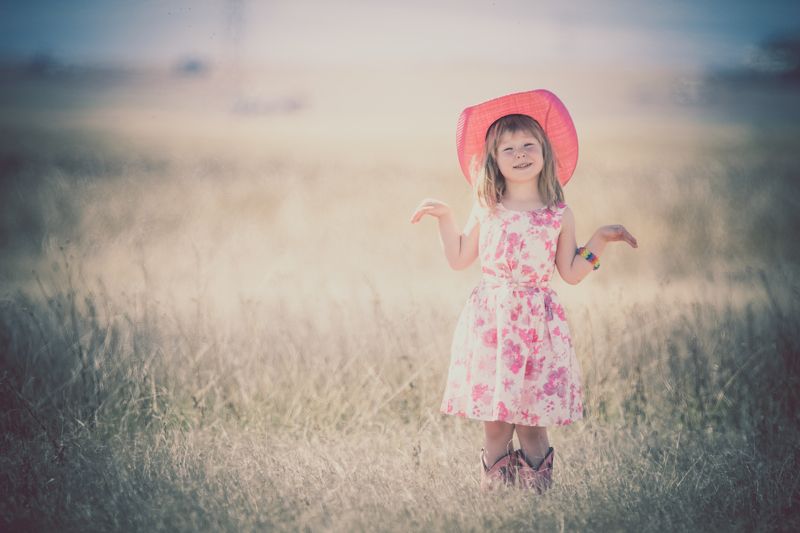 канада, альберта, калгари, дикий запад, ковбой, портрет, позовый Маленькая ковбойка.photo preview