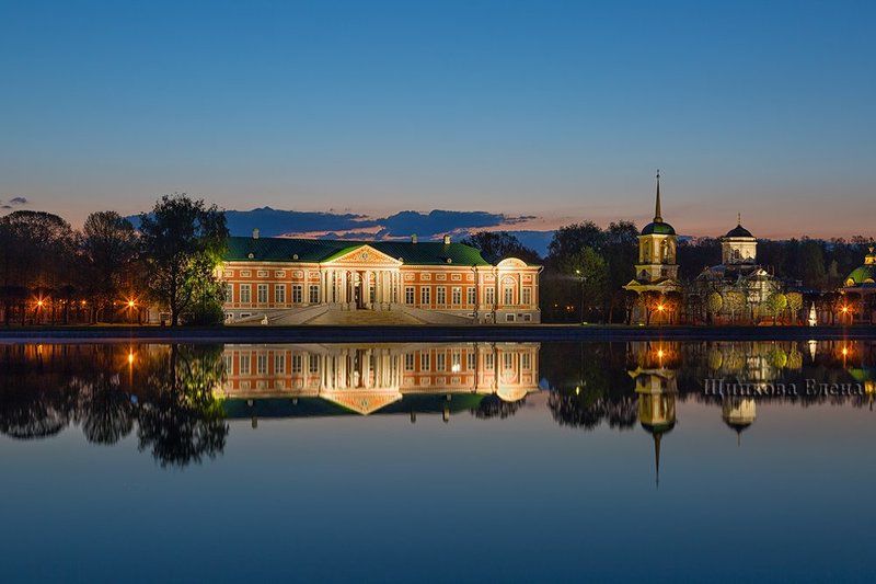 Кусково перед рассветомphoto preview