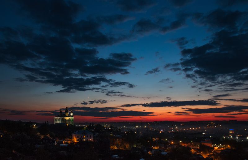 Смоленск. Собор на закатеphoto preview