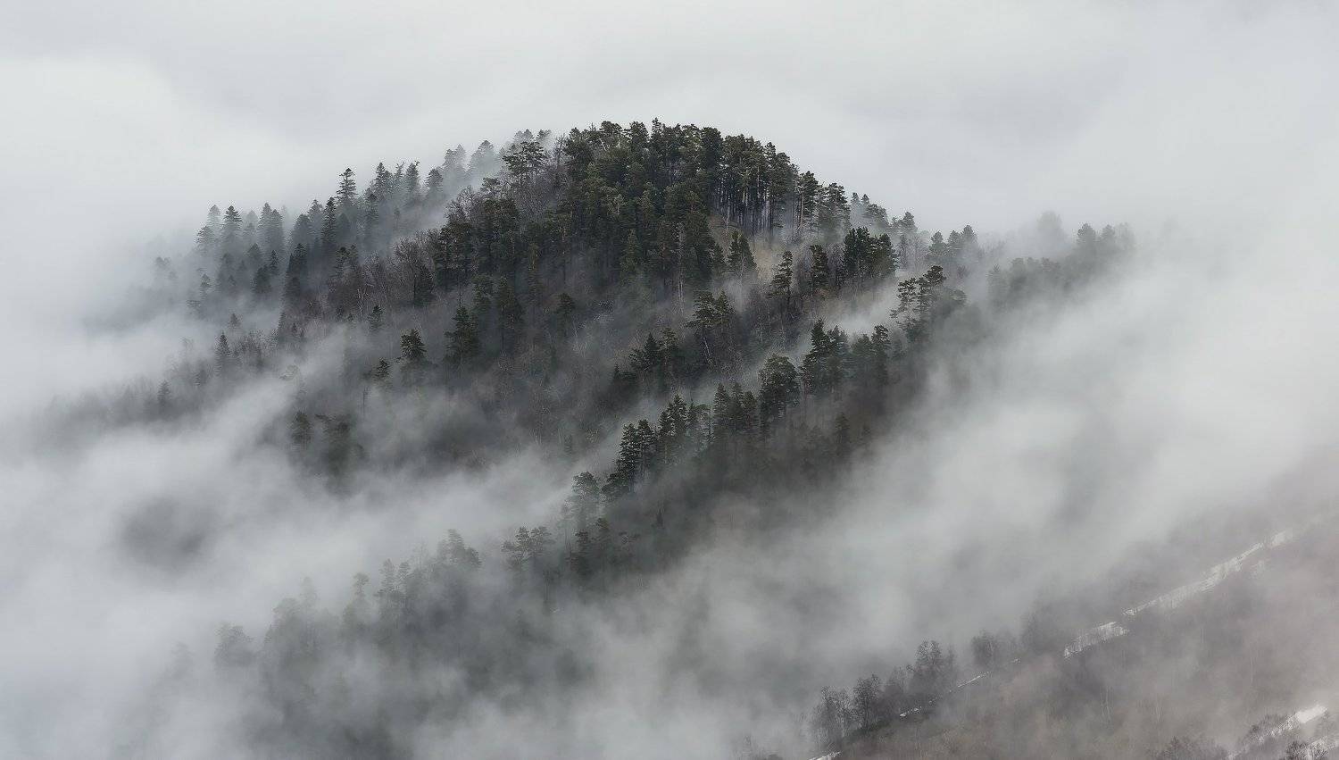 май, 2016, туман, хребет, передовой, вечер, вершина, асбестной, ФЁДОР