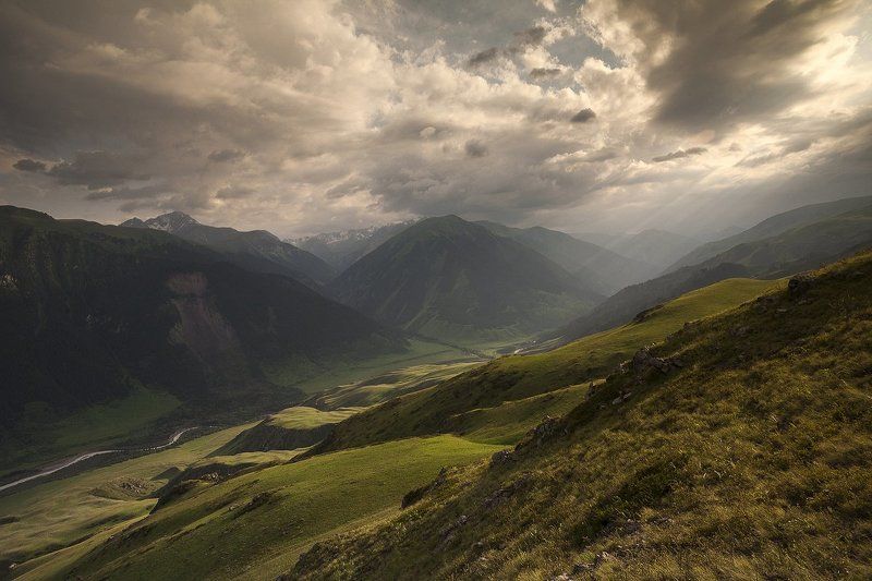 казахстан, природа, горы Верховья Чиликаphoto preview