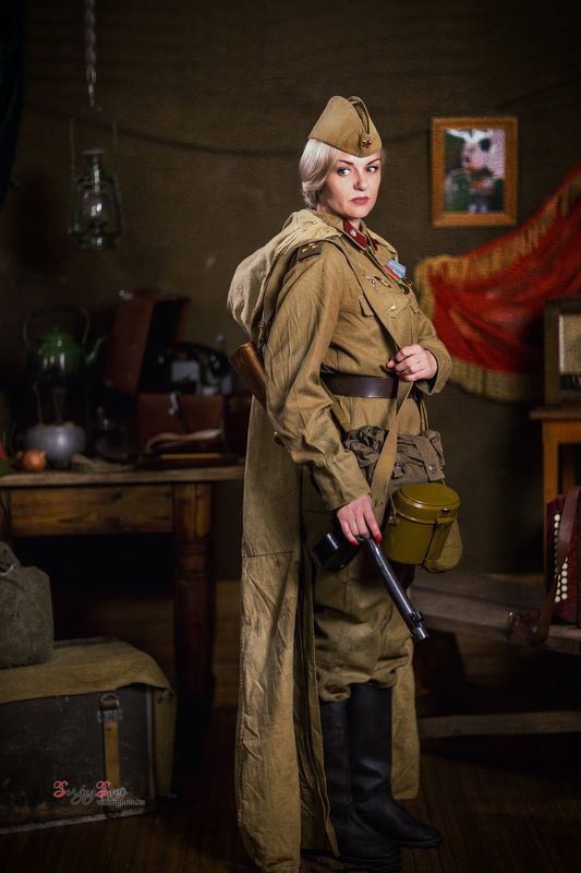 военная фотосессия, фотосессия в военной форме ко Дню Победы, фотопроект  памяти Великой Отечественной войны Военная история 4 фото превью