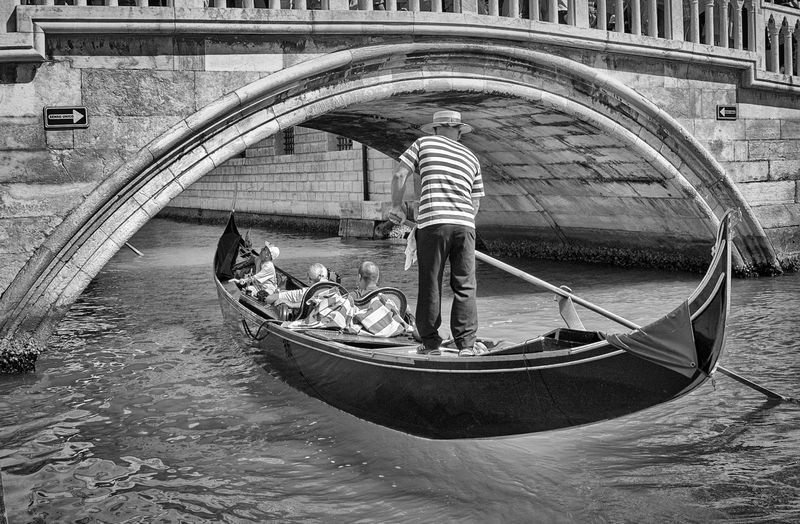 венеция, италия, канал, гондольер, гондола На каналеphoto preview