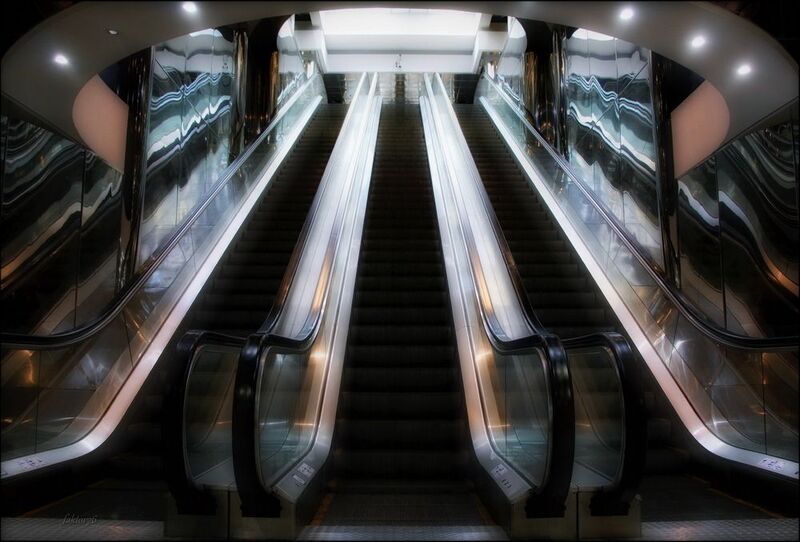 метро, москва, архитектура, транспорт, город, подземка Эскалатор фото превью