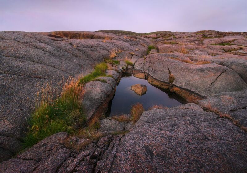 териберка, кольский, скалы, север Среди гранитных волн фото превью